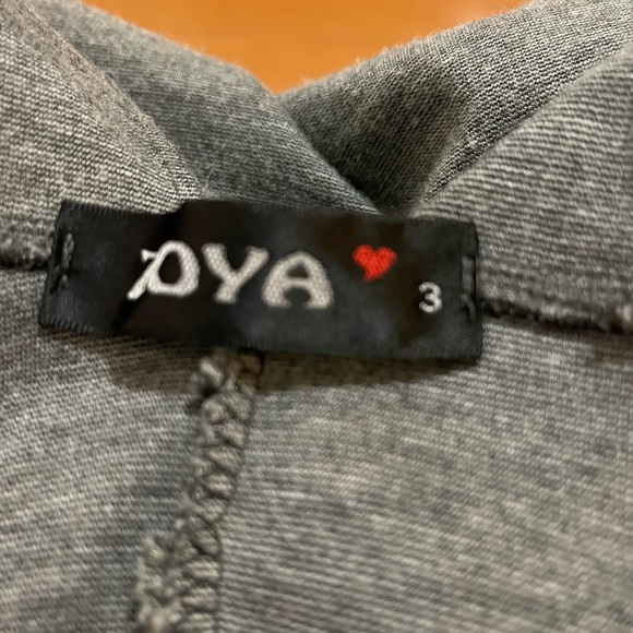 Zoya Gray Buttoned Jumper Dress - Picture 5 of 6